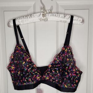 Savage X Fenty Steamy Floral Lace Bralette Size 2X NWT